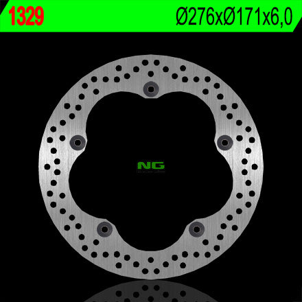 Brake disc (rotor) rear HONDA VFR 1200 '10-'17, VFR 1237 CROSSTOURER '12-'18 (276X171X6) (5X10,5)