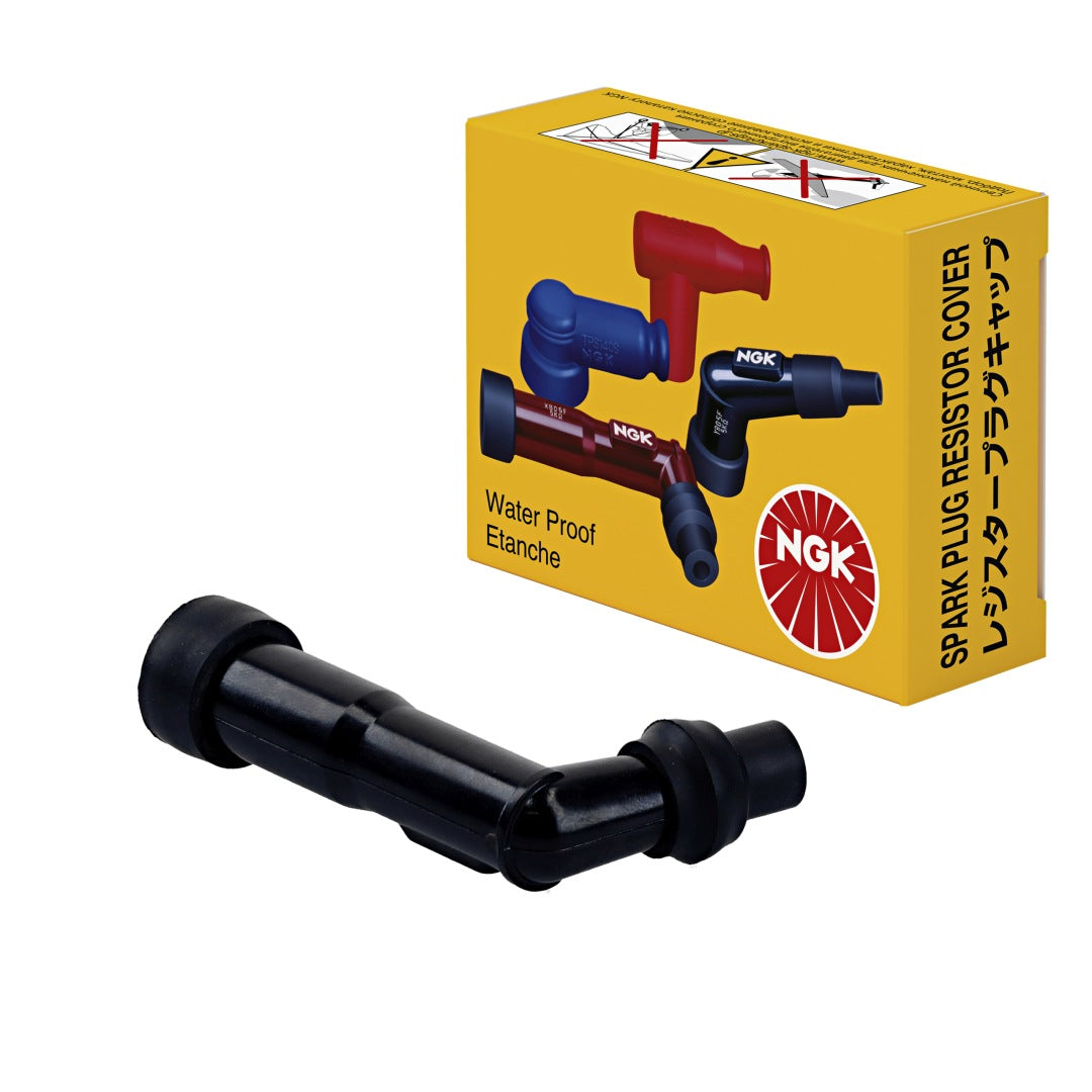 Spark Plug Cap Ebonite Angled (102°) Black (No. 8062) Kawasaki GPZ1100 Horizont, Suzuki GS 750/850/1000, Yamaha XJ 650/900, XS 650/750/850/1100/XV1100 95-99