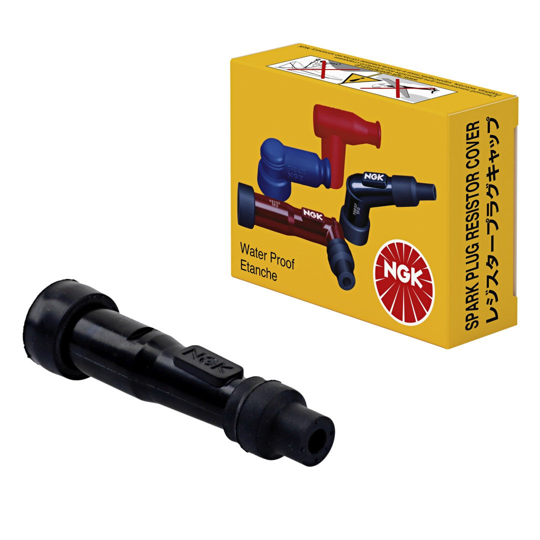 Spark Plug Cap (No. 6894) Straight (0°) Black
