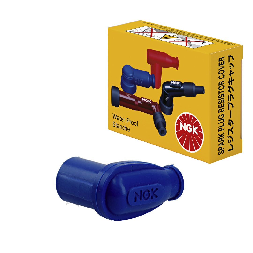 Spark Plug Cap (No. 8308) Silicone Blue (Waterproof)
