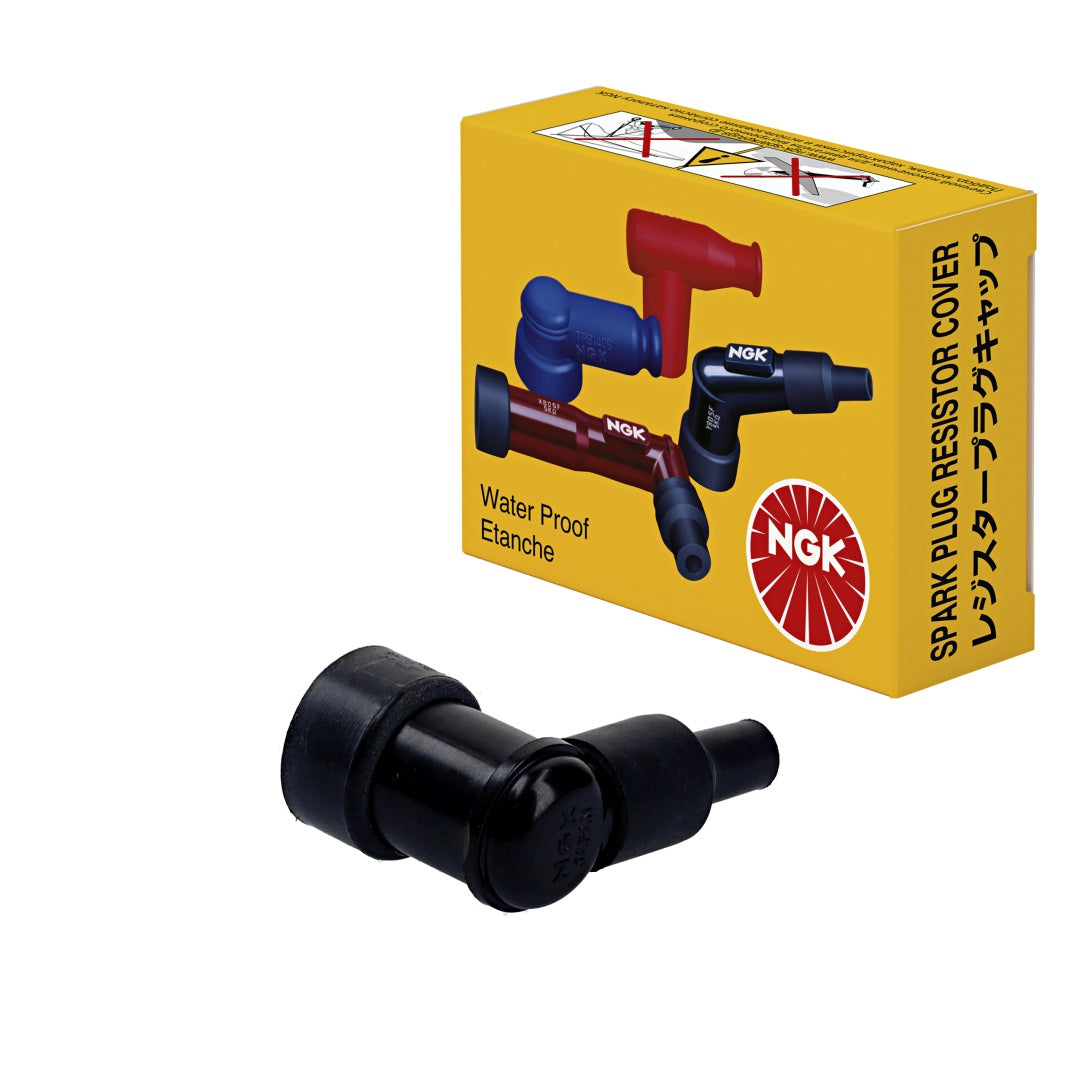 Spark Plug Cap (No. 8327) Angled (90°) Black