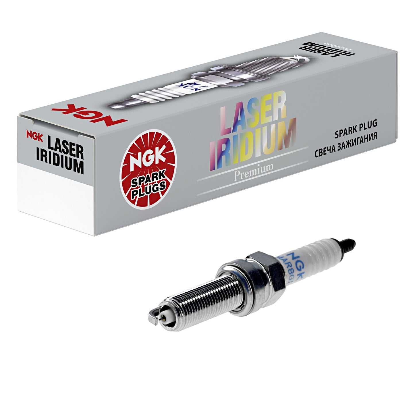 Spark Plug LMAR8GI-8 (No. 92729) Yamaha Wolverine RMAX1000