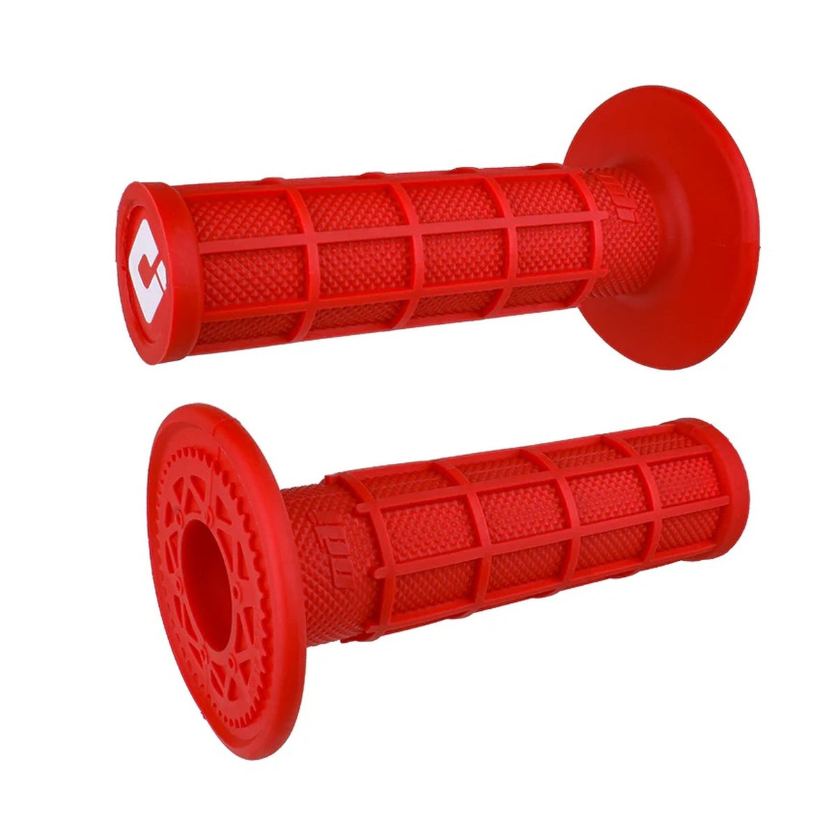 Off-Road Full Waffle MX Single Ply Grip Red