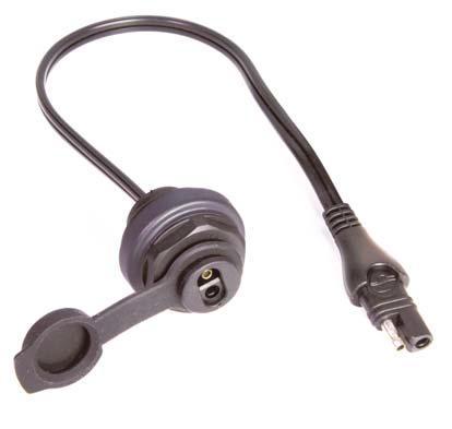 Cable with SAE plug and SAE socket for vehicle installation (length 15cm) (EL)