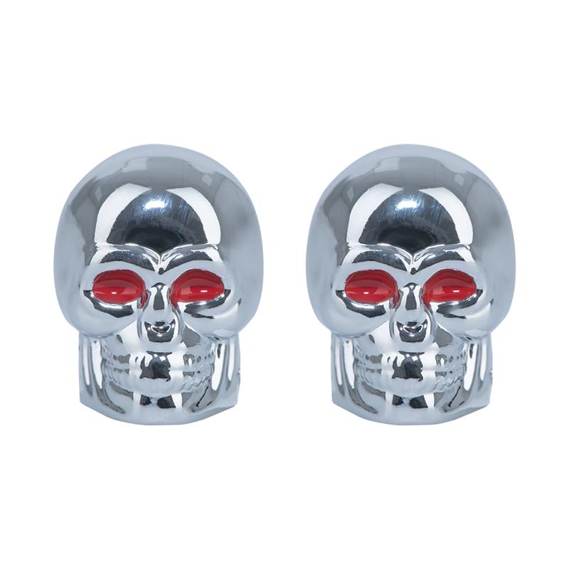 Aluminum Valve Caps – Set of 2 – Skulls