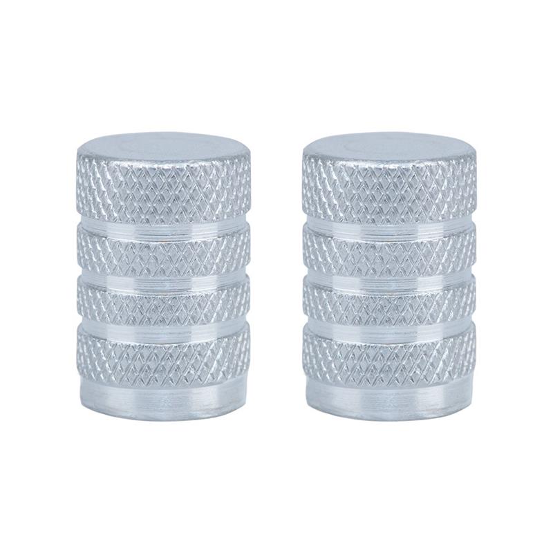 Aluminum Valve Caps – Set of 2 – Silver
