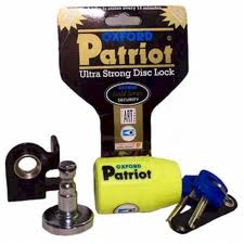 Disc Lock Patriot Yellow Fluo