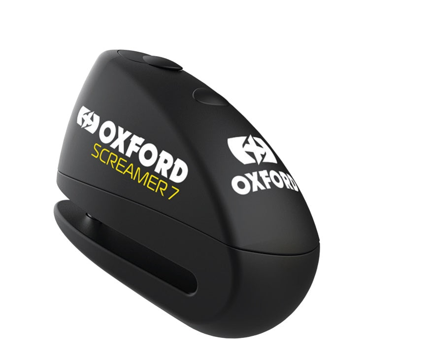 Disc Lock w/Alarm Screamer XA7 Pin 7mm Black (Old Code: LK279)