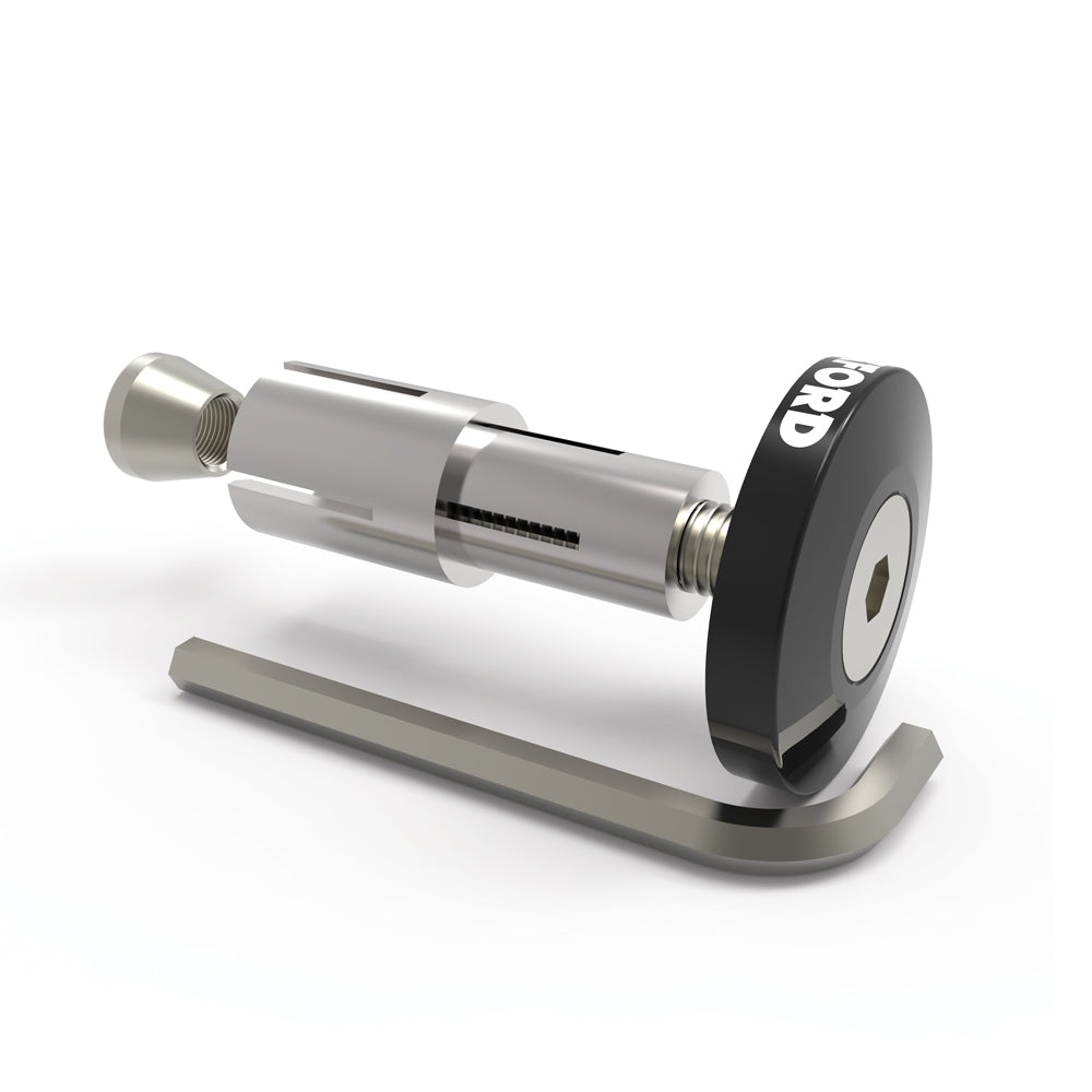 Handlebar Weights Bar Ends 2 (Flat) Black