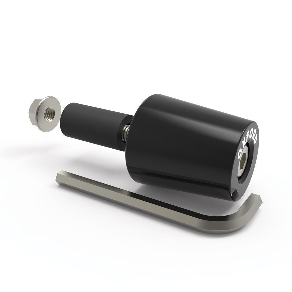 Handlebar Weights Bar Ends 3 Black (Old Code: OX187)
