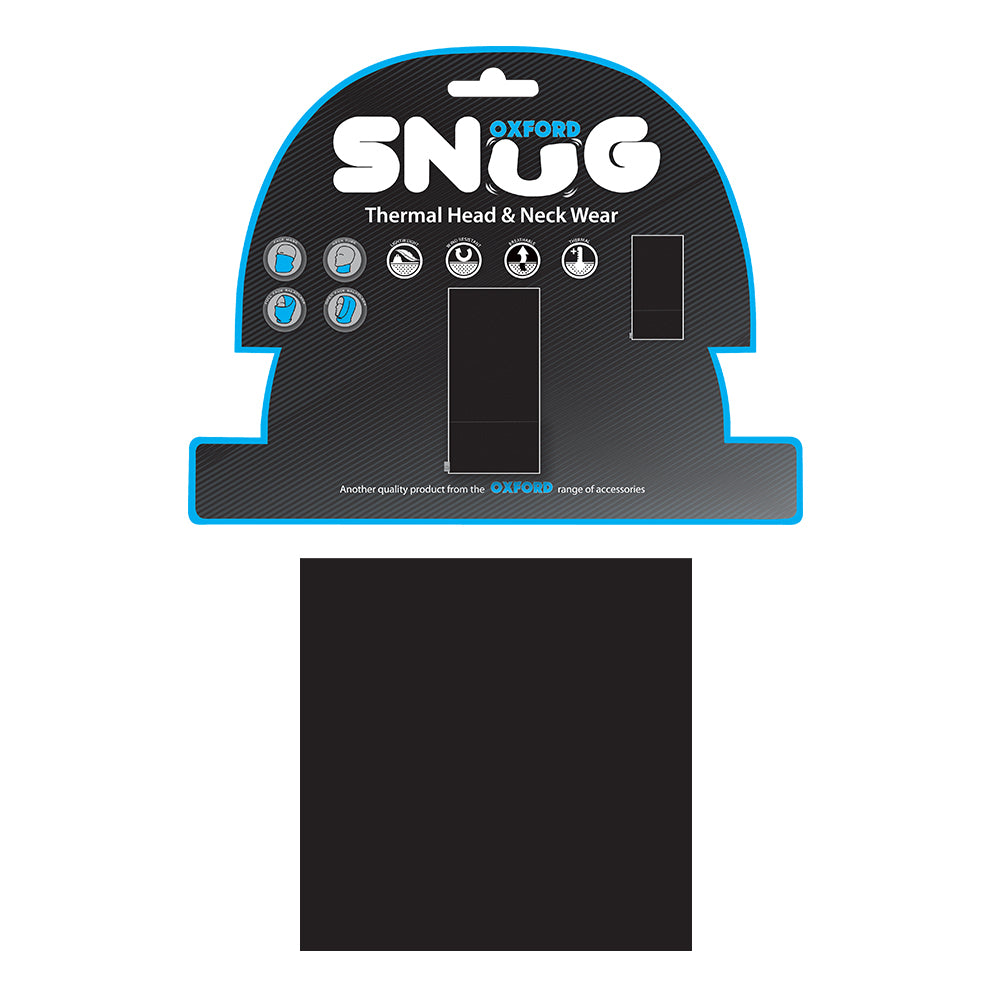 Neck Warmer Snug Black Uni Size