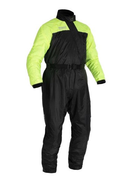 Rainseal One-Piece Rain Suit Black/Yellow Fluo Size S