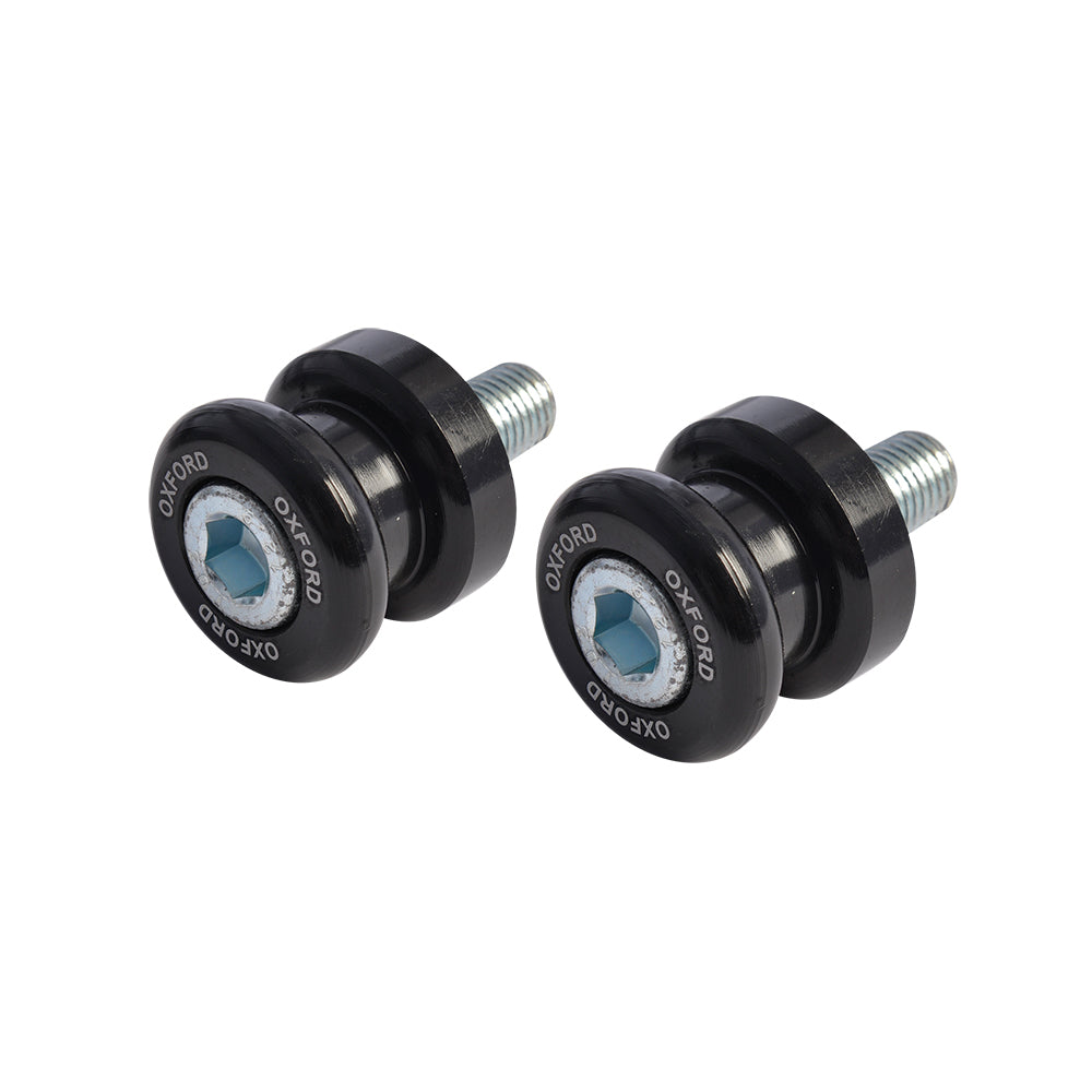 Bobbins Swingarm Spools M8x1.25 (Integrated Spacer) BMW 1000RR Black