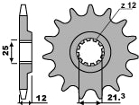 Front Sprocket 2092 13 VOR 580, 450 (Chain 520)