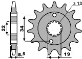 Front Sprocket 2276 15 Duke KTM390 14-18 (JTF1908.15)