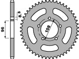 Rear Sprocket 1516 44 C45 Harley Davidson MT 350, Gilera XR 125 88-89 (Chain 520)