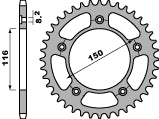 Rear Sprocket 4329 42 C45 Aprilia RS 250 Replica 95-05 (Chain 520)