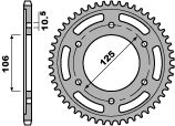 Rear Sprocket 4529 47 C45 Triumph Street Triple 08-16, Daytona 675 (JTR2014.47) (Chain 525)