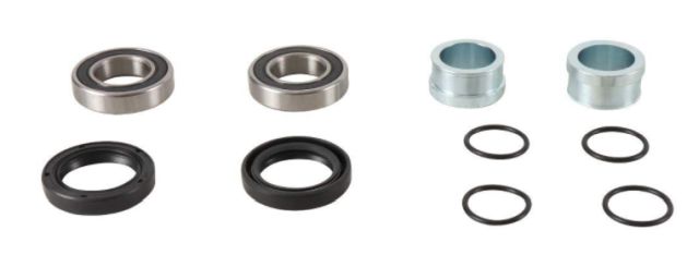 Front Wheel Bearing Kit with Waterproof Spacers KTM 200, 380, 250 SX 00-02, SX 400 00-02, SX 300 00-02