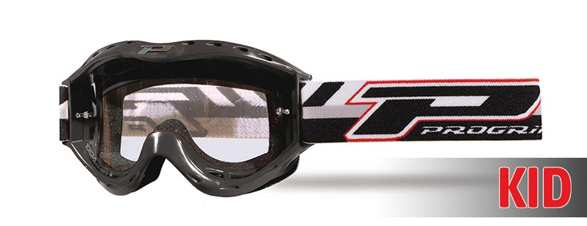 Goggles PG3101-102 Atzaki Kid, Black (Lens PG3111 Transparent 1mm, No Fog, Anti UV)