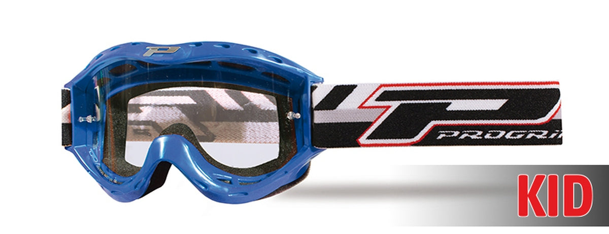 Goggles PG3101-104 Atzaki Kid, Blue (Lens PG3111 Transparent 1mm, No Fog, Anti UV)