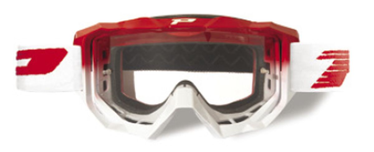 Goggles PG3200-130 TR Venom, Red/White (Lens PG3210 Antiscratch, No Fog, Anti UV)