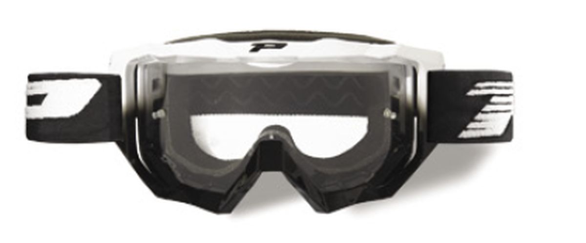 Goggles PG3200-137 TR Venom, Black/White (Lens PG3210 Antiscratch, No Fog, Anti UV)