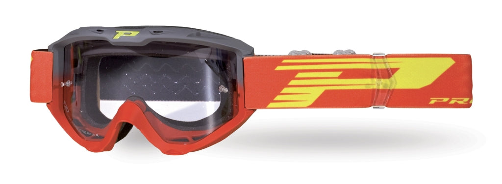 Goggles PG3450-288 LS Riot, Grey/Red (Lens PG3210, No Fog, Antiscratch)