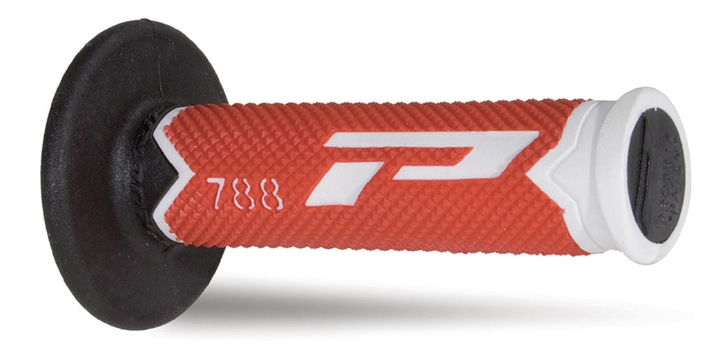 Grips PG788 Off Road (22+25mm, 115mm) White/Red/Black (Triple compound)