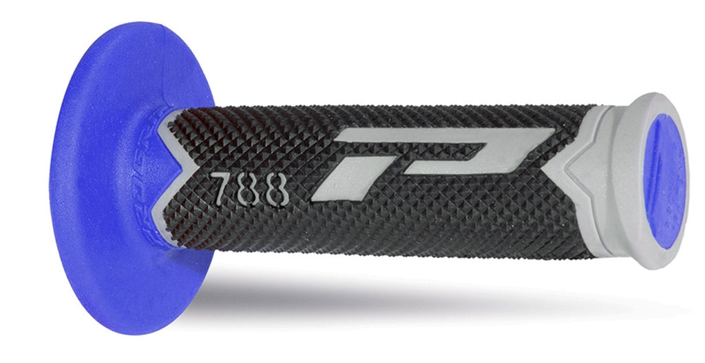 Grips PG788 Off Road (22+25mm, 115mm) Grey/Black/Blue (Triple compound)