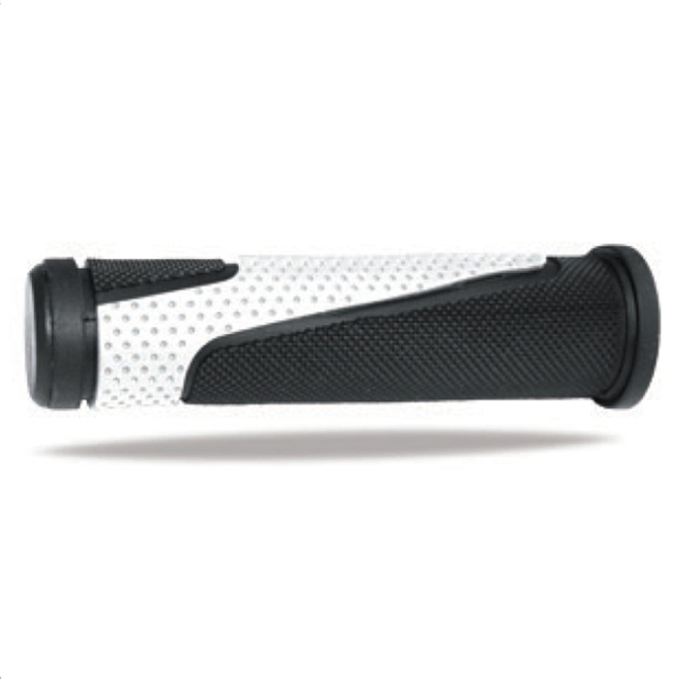Grips PG807 ATV/Jet Ski/MTB (22+22mm, 125mm) Black/White (Dual compound)