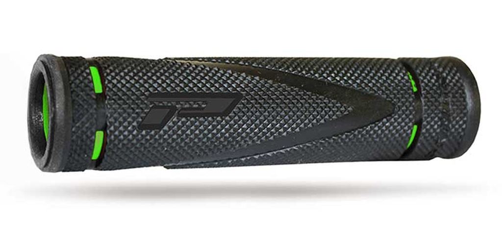 Grips PG838 ATV (22+22mm, 125mm) Black/Green (Dual compound)