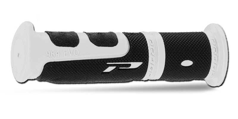 Grips PG964 ATV/Jet Ski/MTB (22+22mm, 120mm) White/Black