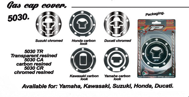 Fuel Cap Cover PG5030 Carbon Kawasaki