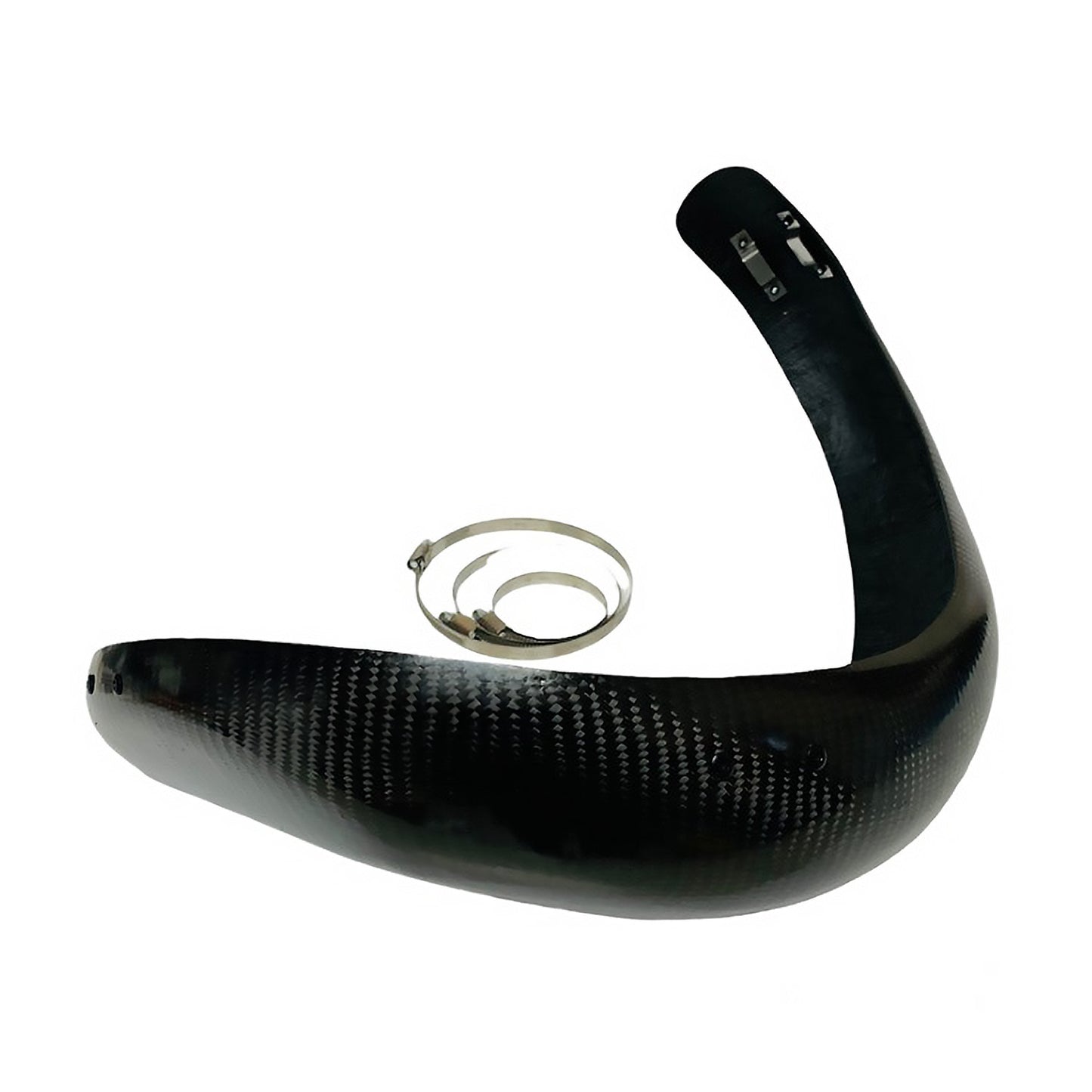 Carbon Large Expansion Chamber Guard 2T FMF Fatty, Gnarly GasGas TBI300 24-, KTM TBI250 24-, Husqvarna TBI300 24-