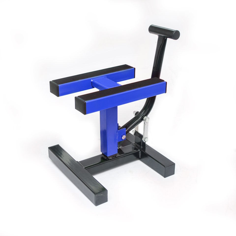 Stand Lift Cross Motorcycle Blue
