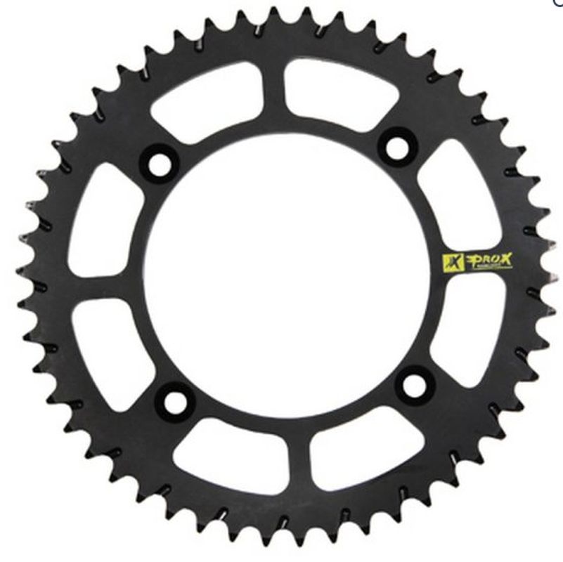 REAR SPROCKET STEEL YAMAHA YFZ 450R '09-'23, YFM 700R '06-'23 (JTR1857.38) BLACK COLOR