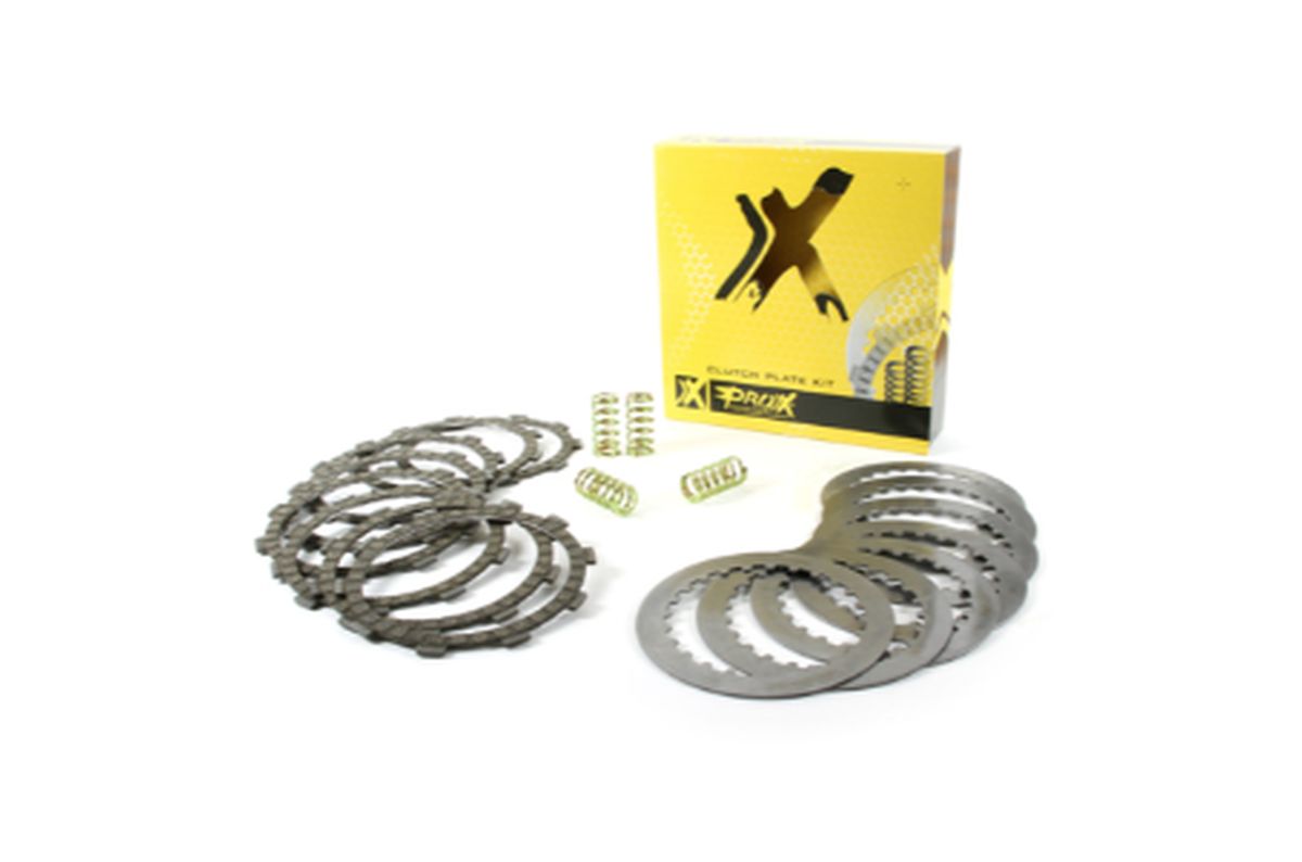 CLUTCH DISCS WITH SPACERS AND SPRINGS (COMPLETE SET) KAWASAKI KDX 200 '95-'06, KDX 220 R '98-'05