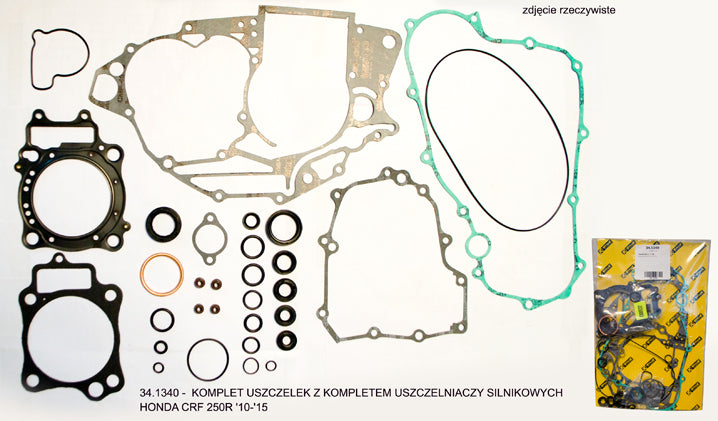 GASKET SET WITH ENGINE SEAL KIT HONDA CRF 250R '10-'17