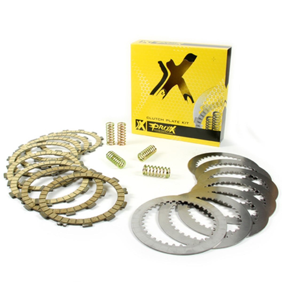 CLUTCH DISCS WITH SPACERS AND SPRINGS (COMPLETE SET) SUZUKI RM-Z 250 '05-'06, KAWASAKI KX 250F '05