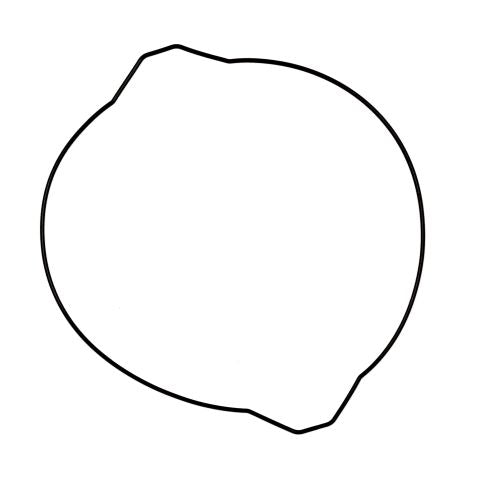 CLUTCH COVER GASKET YAMAHA YZ 250 '99-20, YZ 250X '16-20