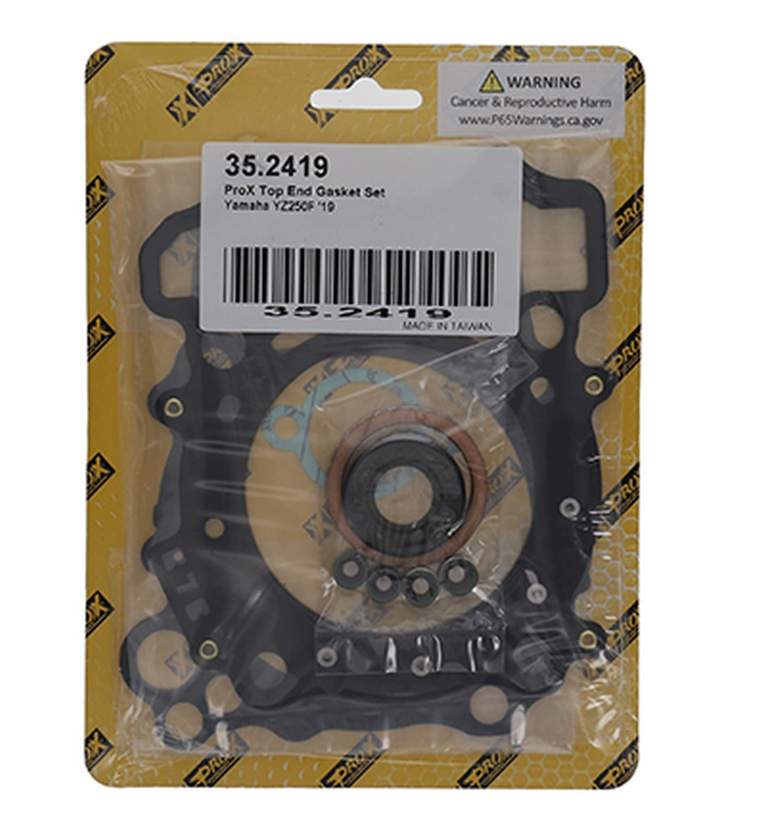 TOP-END GASKETS YAMAHA YZF 250 '19-'24, WRF 250 '20-'24 (WR250F,YZF250)