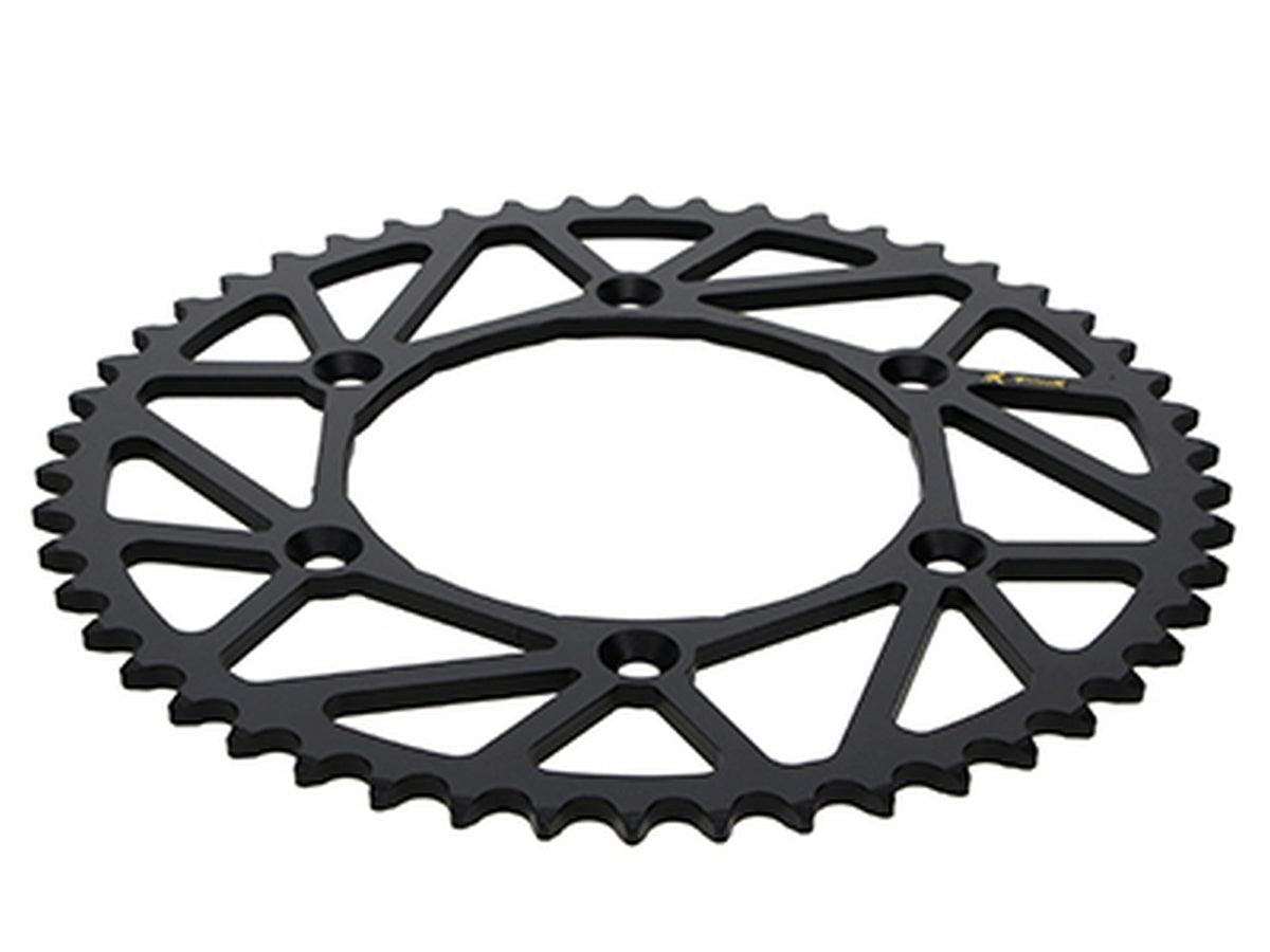 REAR SPROCKET 899 52 STEEL ULTRALITE KTM SX / EXC / SXF / EXCF 125 / 250 / 300 / 350 / 450 / 500 /530 /640 '90-'25, GAS GAS, HUSQVARNA, HUSABERG (89952) (JTR897.52) (CHAIN 520) BLACK COLOR