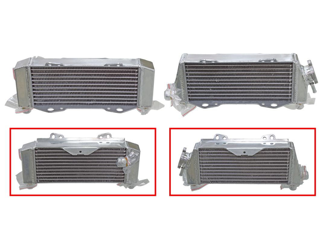 Radiator Kawasaki KX250 05-08 Reinforced Standard Capacity Left (OEM:39061-0024)