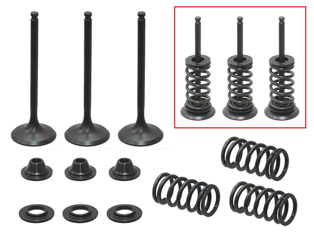Intake Valves (Set of 2 with springs & retainers) Yamaha YZF450 03-09, WR450F 03-15, YFZ450 03-09, YFZ450R 09-20, YFZ450X 09-20, GasGas EC450F 13-15 Steel (MX-09524I) (27x4.5x77.2mm)