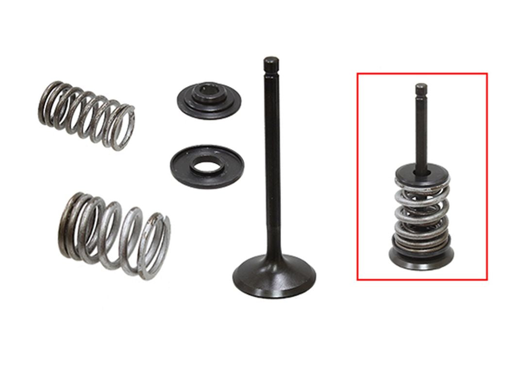 Intake Valve (Complete with springs & retainers) Yamaha TW200 87-16, TTR225 00-16, TTR230 00-16 Steel (MX-09518I) (34x6x93.8mm)
