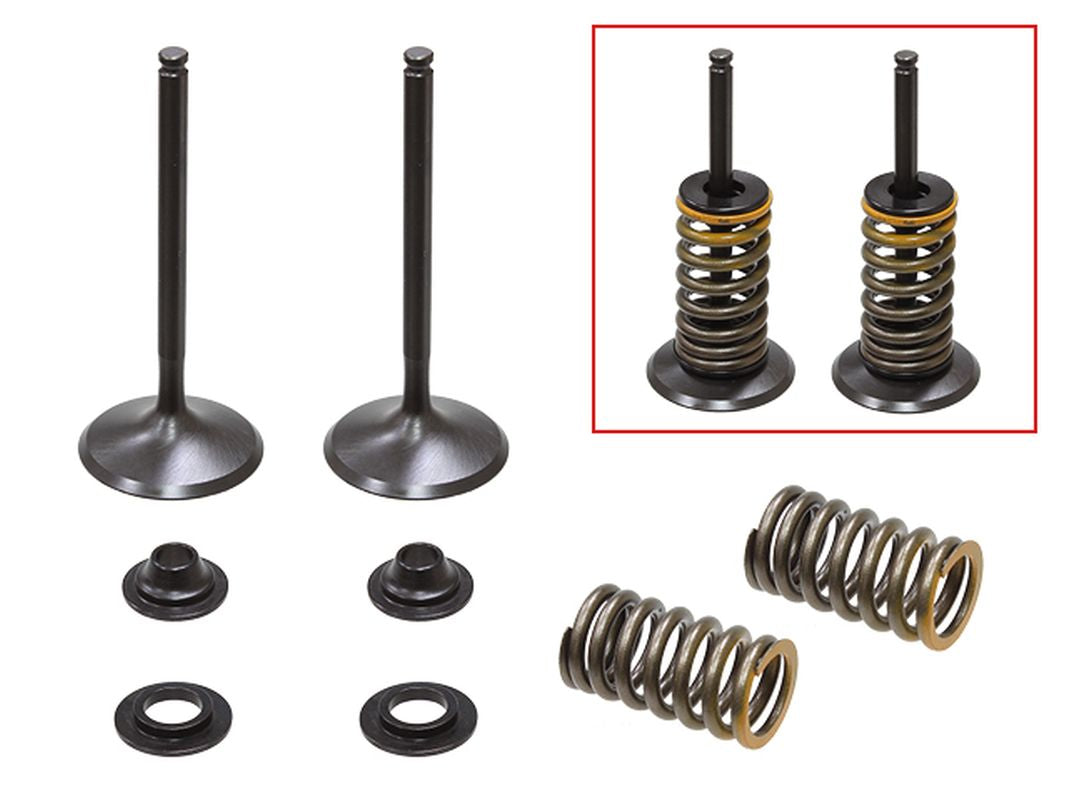 Intake Valves (Set of 2 with springs & retainers) Yamaha YZF450 10-13 Steel (MX-09541I) (35.98x5.42x83.68mm)