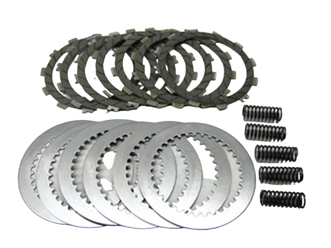 Clutch Plates, Steels & Springs Kawasaki KX125 03-05 (DRC122)