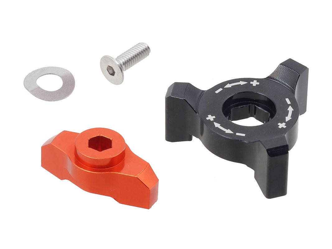 Rear Shock Adjuster Bolt KTM SX, XC, XC-F, SX-F125, 250, 350, 450 23-24, EXC, XC-W, EXC-F, SMR150, 250, 300, 350, 450, 500 24 Orange