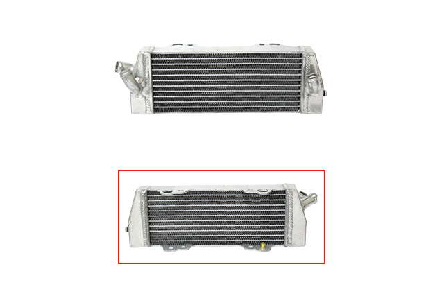 Radiator KTM SX125 98-06, SX144 98-06, SX150 98-06, EXC125 98-06, SX250 03-06 Reinforced Standard Capacity Right